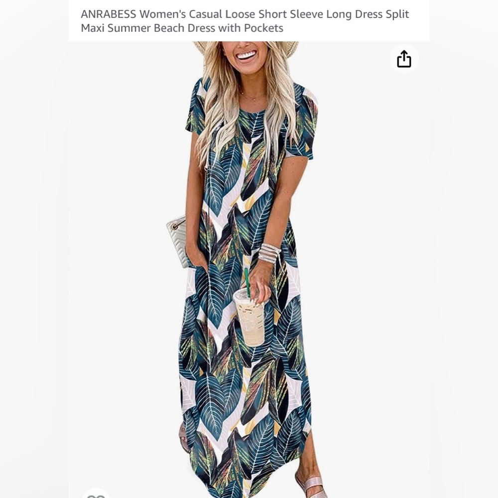 Size large long maxi dress. Comfortable material. Very soft. BRAND NEW!!